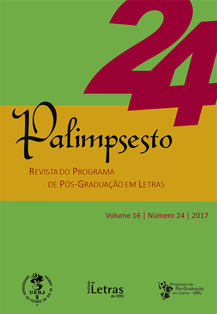 					Visualizar v. 16 n. 24 (2017): Literatura em tempos de crise: mídia, crítica e produção literária como formadores de opinião
				