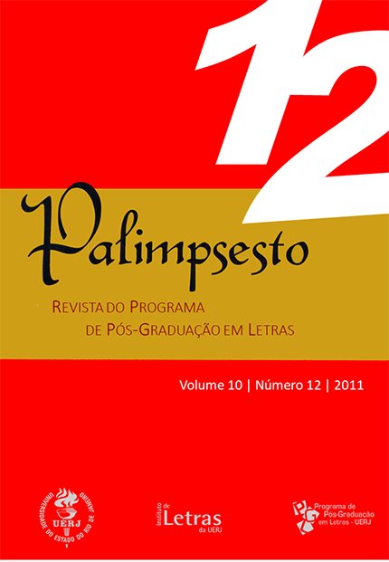 					Visualizar v. 10 n. 12 (2011): Literatura e Cinema
				