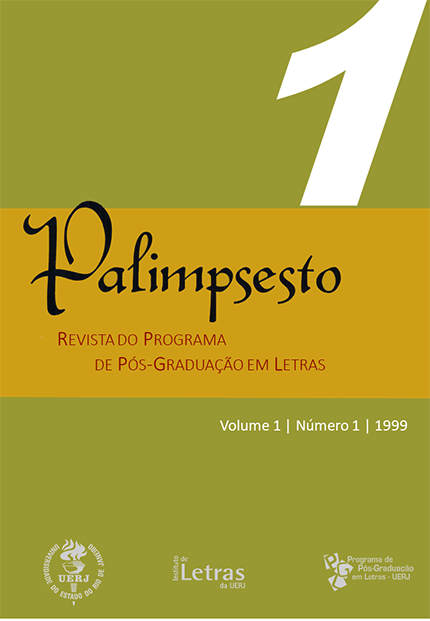 					View Vol. 1 No. 1 (1999): PALIMPSESTO
				