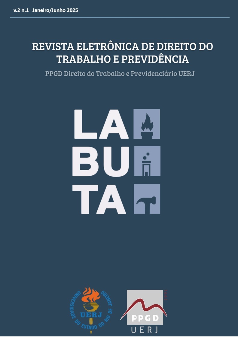 					View Vol. 2 No. 1 (2025): Electronic Journal of Labor and Social Security Law
				
