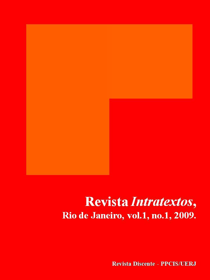 					Visualizar v. 1 n. 1 (2009): INTRATEXTOS
				