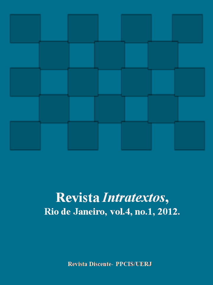 					Visualizar v. 4 n. 1 (2012): INTRATEXTOS
				