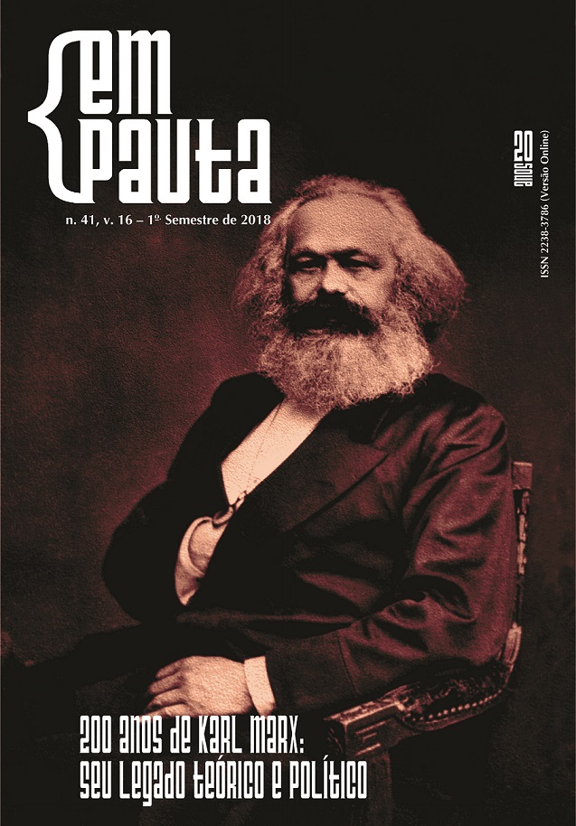 					Visualizar n. 41 (2018): 200 anos de Karl Marx: seu legado teórico e político
				