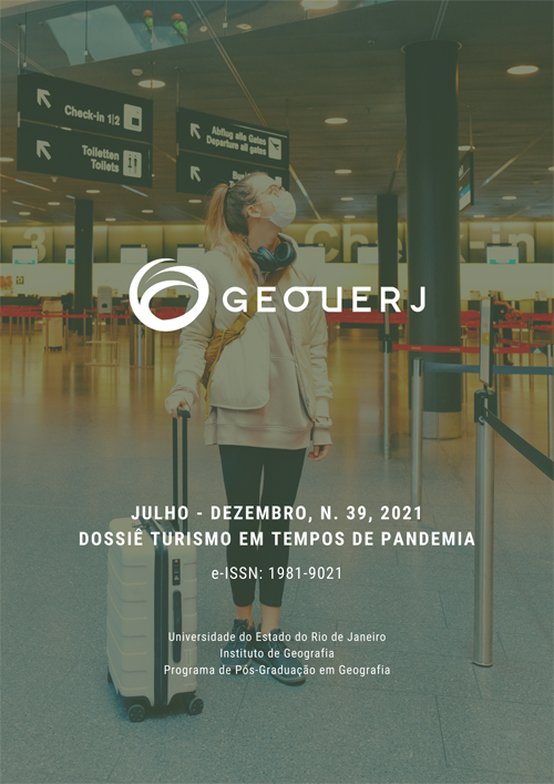 Visualizar n. 39 (2021): JUL/DEZ - Turismo em Tempos de Pandemia