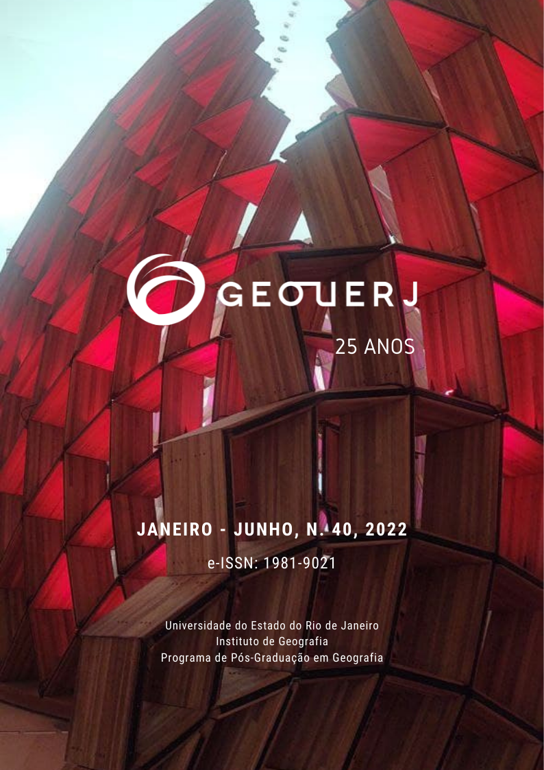 					Visualizar n. 40 (2022): JAN/JUN - Geo UERJ 25 anos e Desenvolvimento amazônico e territórios amapaenses de resiliência
				