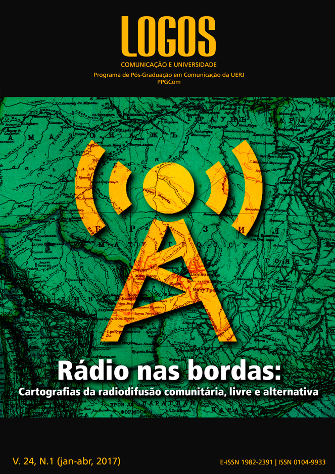 					Visualizar v. 24 n. 1 (2017): Rádio nas bordas:  Cartografias da radiodifusão comunitária, livre e alternativa
				