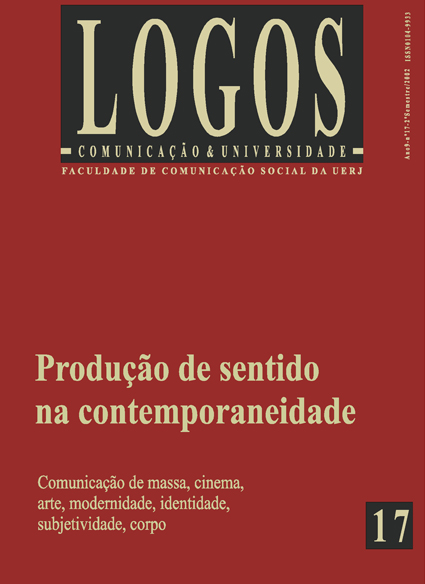 					Visualizar v. 9 n. 2 (2002): Produção de sentido na contemporaneidade
				