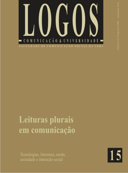 					Visualizar v. 8 n. 2 (2001): Leituras plurais em comunicação
				