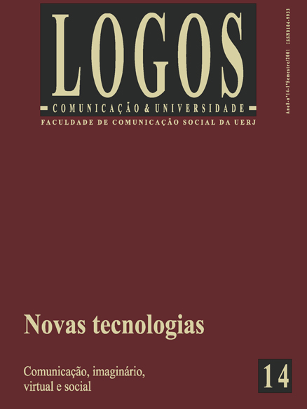 					Visualizar v. 8 n. 1 (2001): Novas tecnologias
				