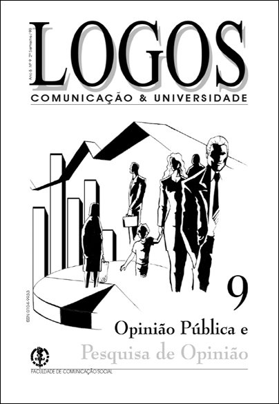 					Visualizar v. 5 n. 2 (1998): Opinião Pública e Pesquisa de Opinião
				