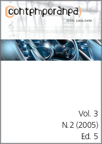 					Visualizar v. 3 n. 2 (2005): Edição 5
				