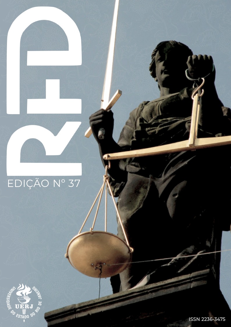 					Visualizar n. 37 (2020): Revista da Faculdade de Direito da UERJ - RFD
				