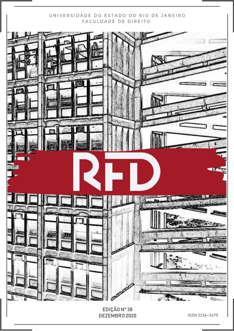 					Visualizar n. 38 (2020): Revista da Faculdade de Direito da UERJ - RFD
				