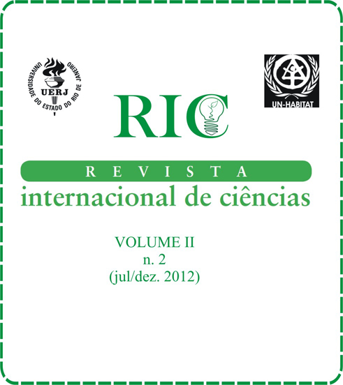 					View Vol. 2 No. 2 (2012): Revista Internacional de Ciências
				