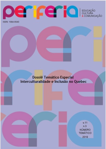 					Visualizar v. 11 n. 3 (2019): ESPECIAL 2019 - INTERCULTURALIDADE BRASIL - CANADÁ
				