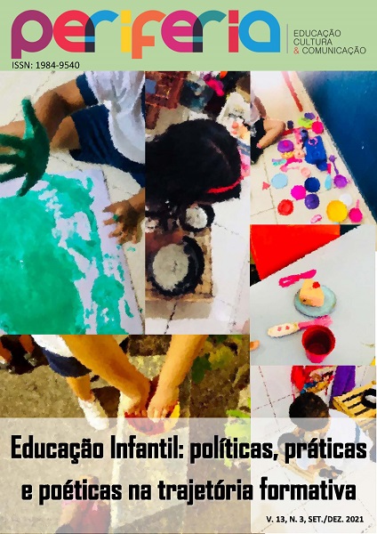 					Ver Vol. 13 Núm. 3 (2021): Educação Infantil: políticas, práticas e poéticas na trajetória formativa
				