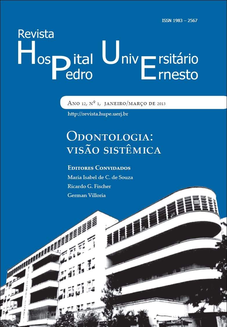 					Visualizar v. 12 n. 1 (2013): Odontologia: Visão Sistêmica
				