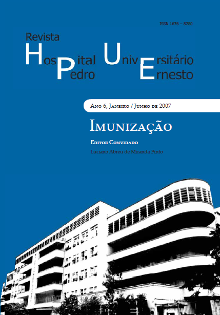 					Visualizar v. 6 n. 1 (2007): Imunização
				