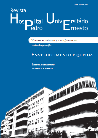 					Προβολή του Τόμ. 13 Αρ. 2 (2014): Envelhecimento e Quedas
				