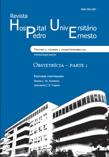 					Visualizar v. 13 n. 3 (2014): Obstetrícia — parte 1
				