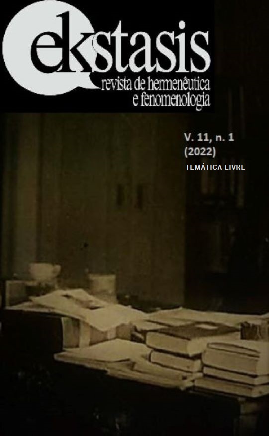 					Visualizar v. 11 n. 1 (2022): Fenomenologia e Hermenêutica: temática livre
				