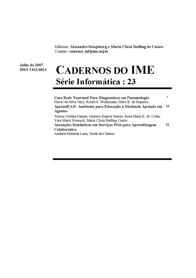 					Προβολή του Τόμ. 23 (2007): Julho
				