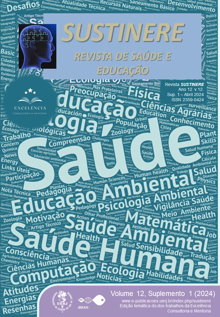 Capa desta edição suplementar da Revista SUSTINERE