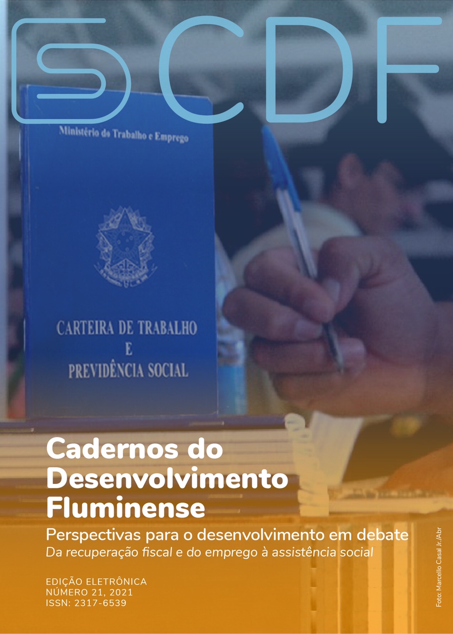 					Visualizar n. 21 (2021): Perspectivas para o desenvolvimento em debate:  da recuperação fiscal e do emprego à assistência social
				