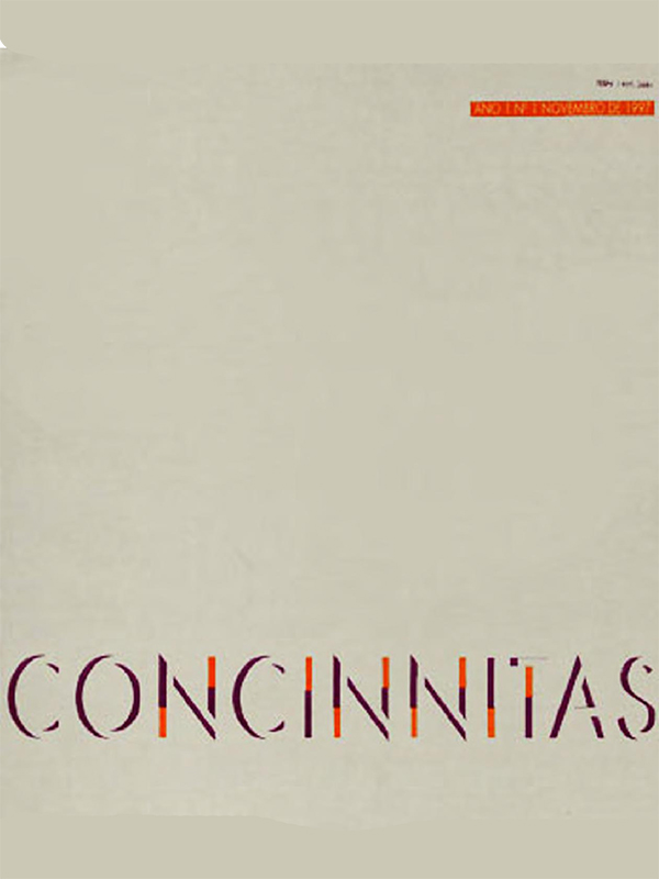 					Ver Vol. 1 Núm. 1 (1997): CONCINNITAS
				