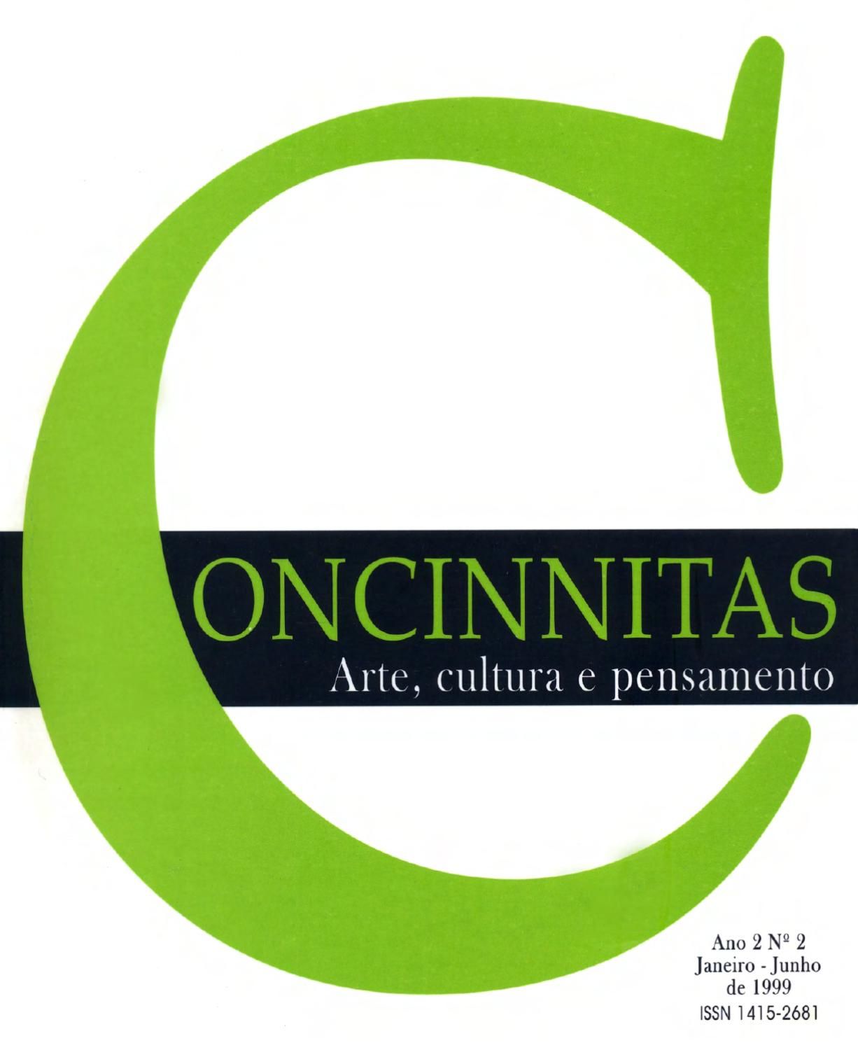 					Afficher Vol. 1 No. 2 (1999): CONCINNITAS: Arte, cultura e pensamento
				