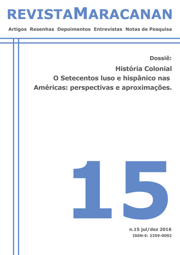 Dossiê História Colonia. O Setecentos luso e hispânico nas Américas: perspectivas e aproximações.