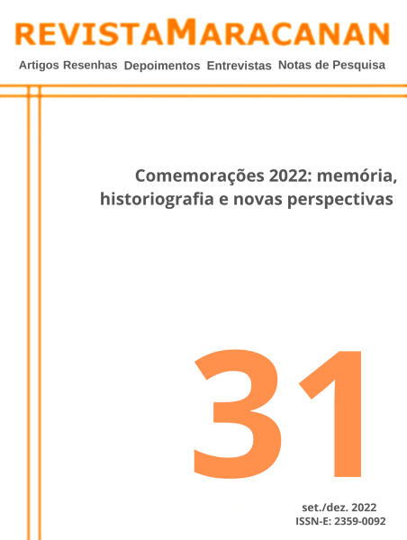 					Visualizar n. 31 (2022): Comemorações 2022 - memória, historiografia e novas perspectivas
				