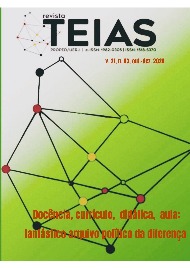 					Visualizar v. 21 n. 63 (2020): Docência, currículo, didática, aula: fantástico arquivo político da diferença
				