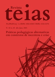 					Visualizar v. 22 n. 65 (2021): Práticas pedagógicas alternativas em contextos de incerteza e crise
				