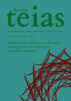 					Visualizar v. 23 n. 70 (2022): História de mulheres e educação: transgressões, resistências e empoderamentos
				